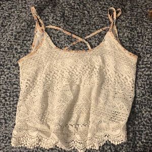 White tank top shirt